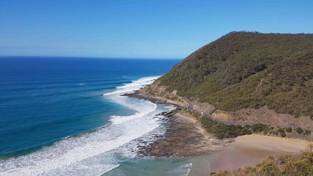 great ocean road coastline