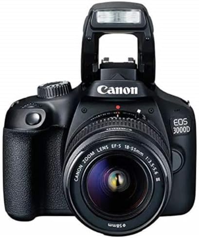 Canon EOS 3000D DSLR Camera with 18-55mm Lens